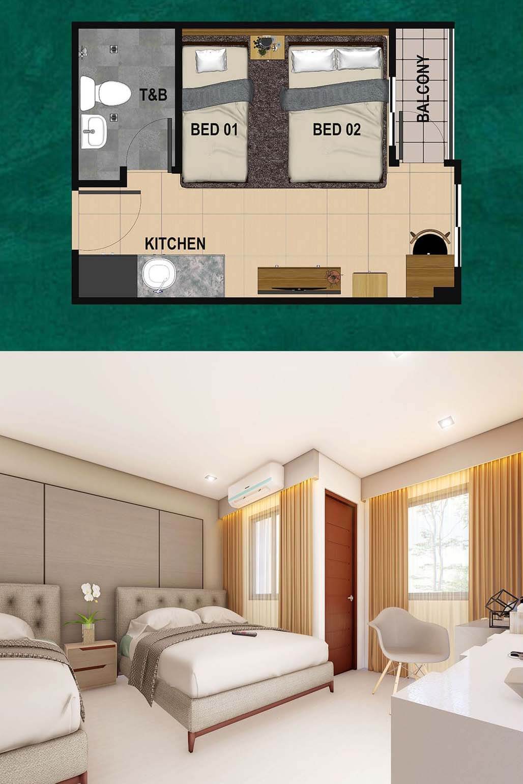 atharra suites floor plan